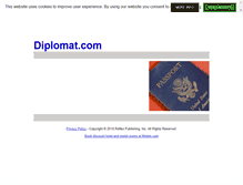 Tablet Screenshot of diplomat.com