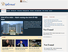 Tablet Screenshot of diplomat.com.vn